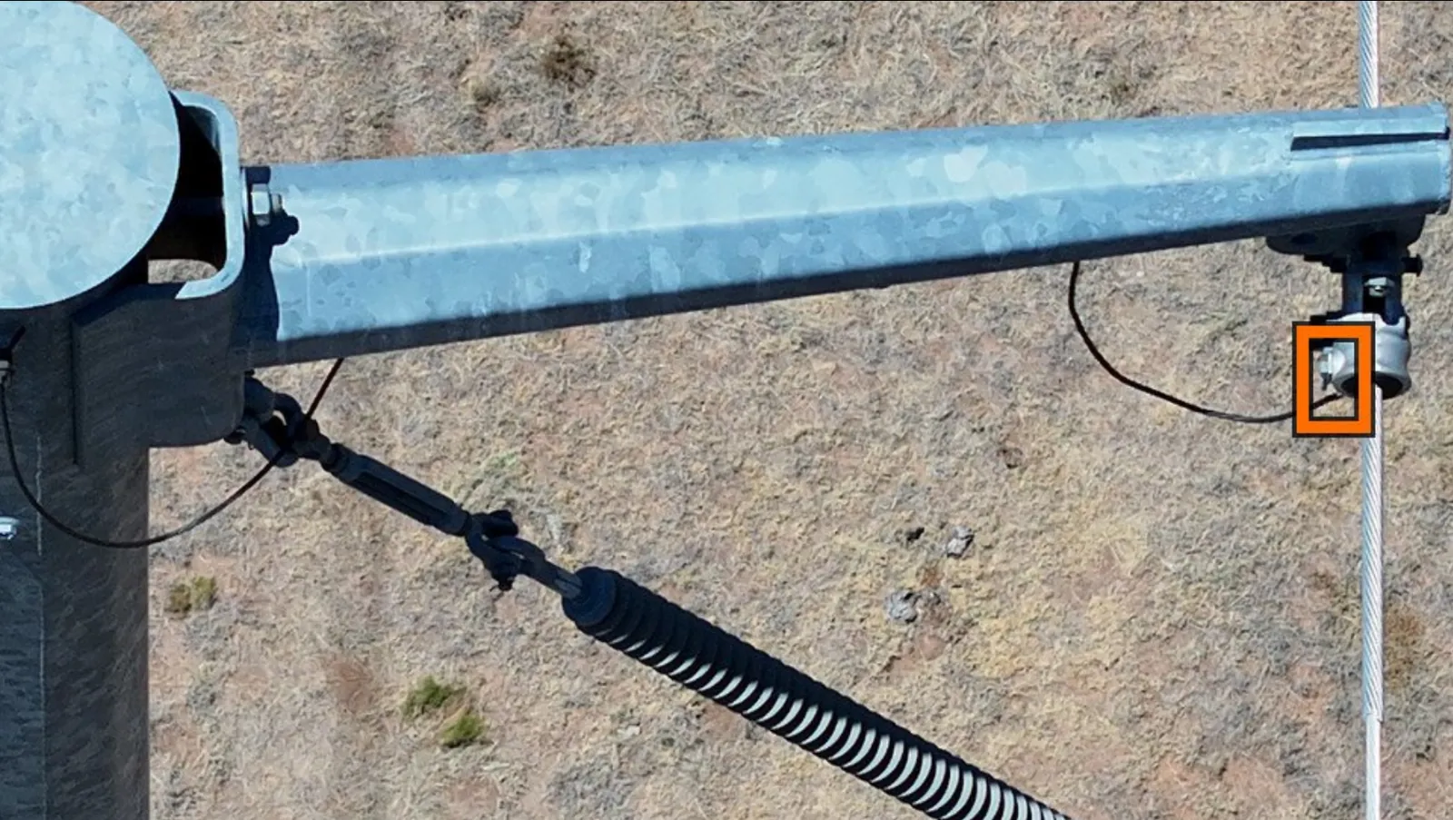 Drone Force inspection imagery representative of Missouri energy assets